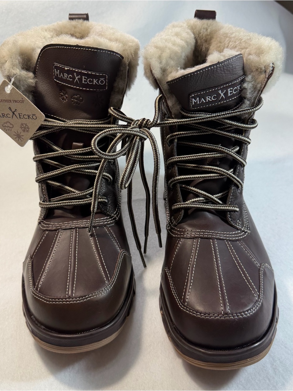 NWT Marc Ecko Grierson Vale Leather Winter Boots 11